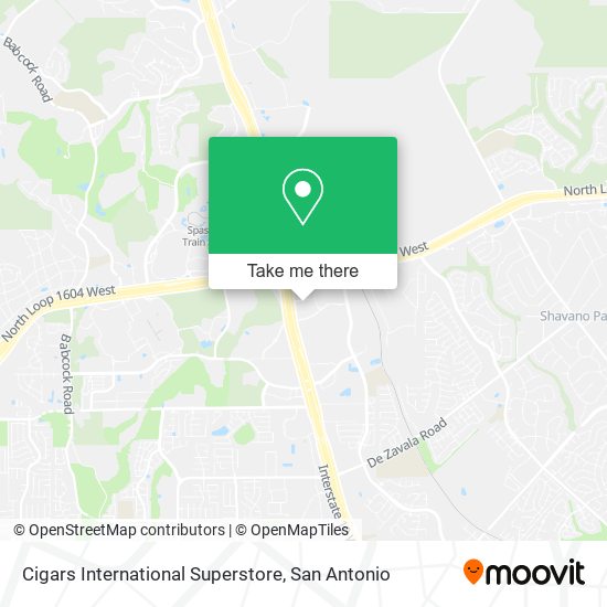 Mapa de Cigars International Superstore