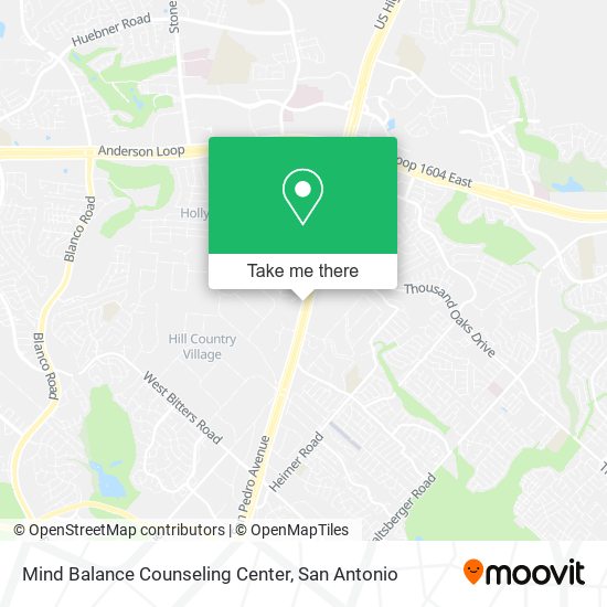 Mind Balance Counseling Center map