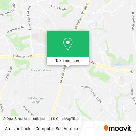 Amazon Locker-Computer map