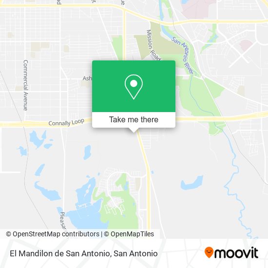 Mapa de El Mandilon de San Antonio