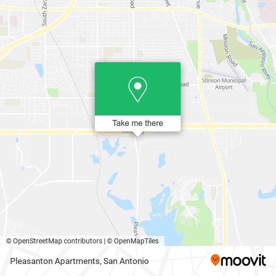 Mapa de Pleasanton Apartments