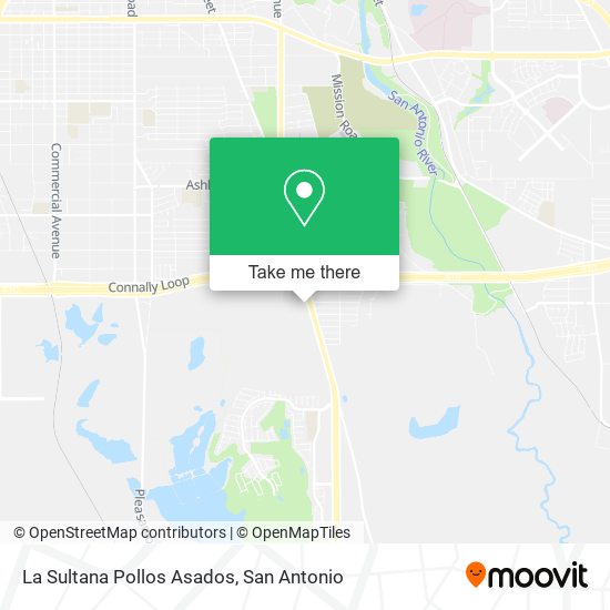 Mapa de La Sultana Pollos Asados