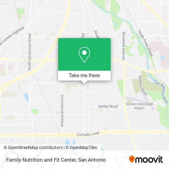 Family Nutrition and Fit Center map