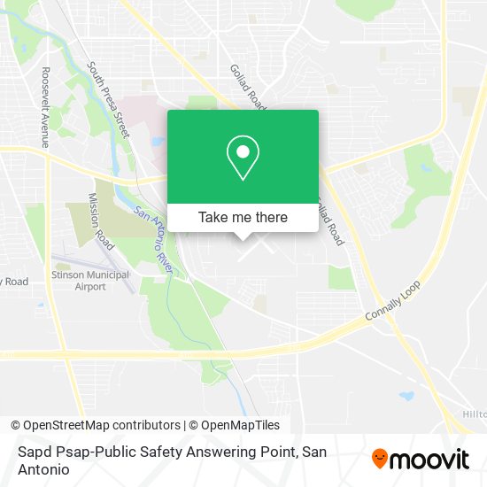 Sapd Psap-Public Safety Answering Point map