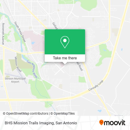 BHS Mission Trails Imaging map