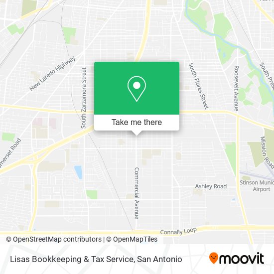 Mapa de Lisas Bookkeeping & Tax Service