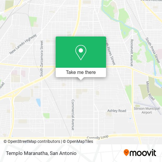 Mapa de Templo Maranatha