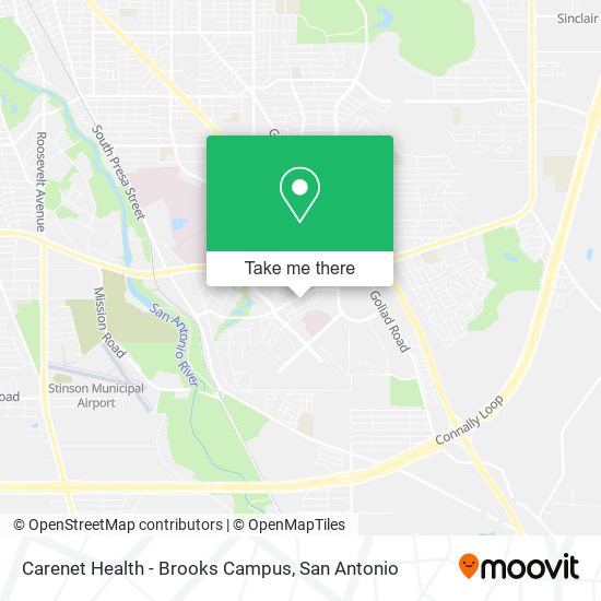 Carenet Health - Brooks Campus map