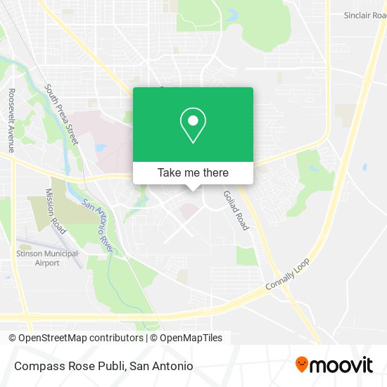 Compass Rose Publi map