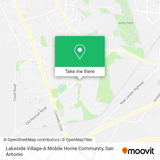 Lakeside Village-A Mobile Home Community map