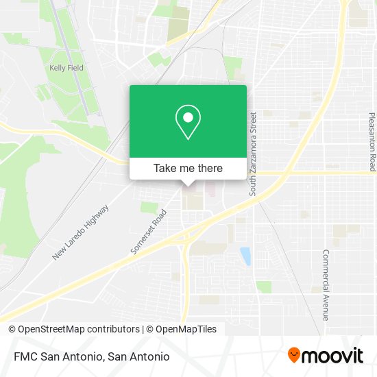FMC San Antonio map