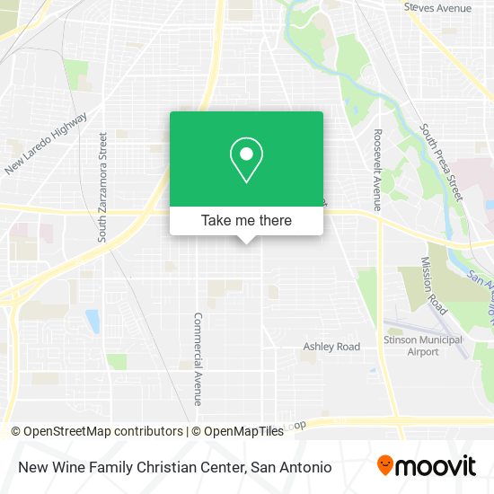 Mapa de New Wine Family Christian Center