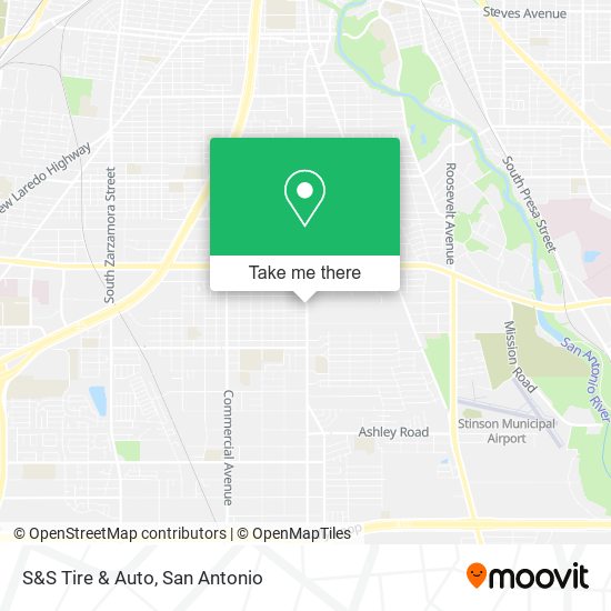 S&S Tire & Auto map