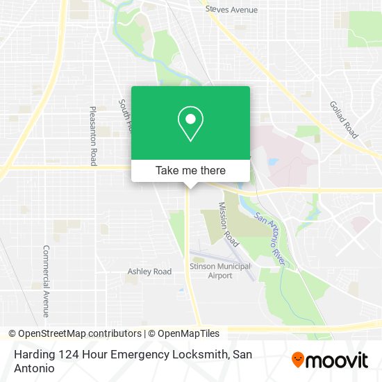 Mapa de Harding 124 Hour Emergency Locksmith