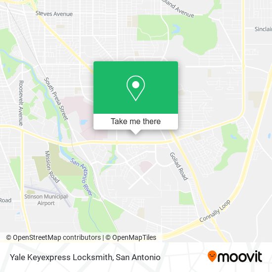 Yale Keyexpress Locksmith map