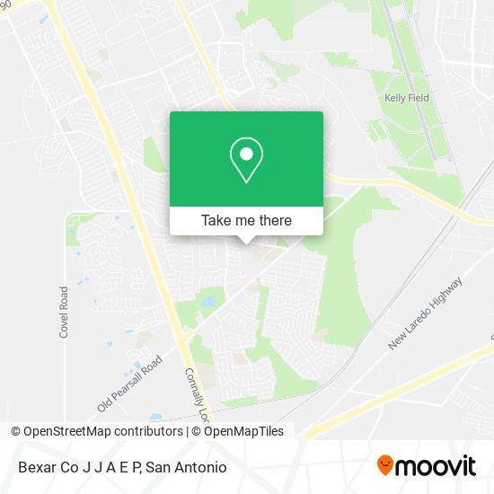 Bexar Co J J A E P map