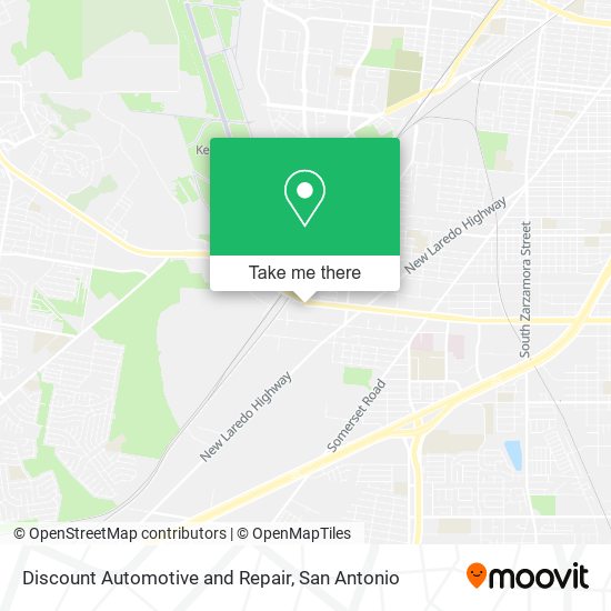 Discount Automotive and Repair map
