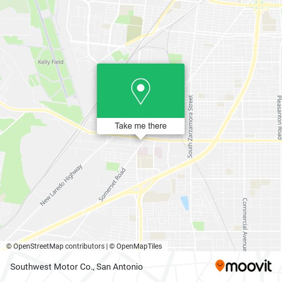 Southwest Motor Co. map