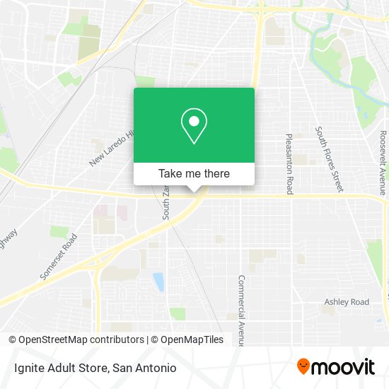 Ignite Adult Store map