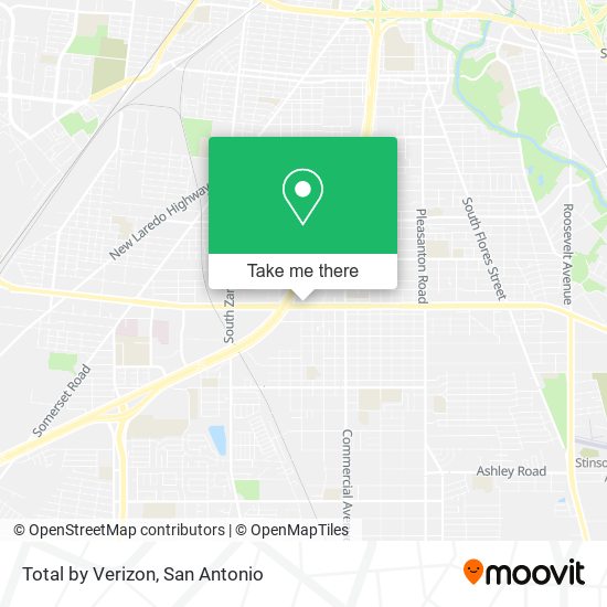 Total by Verizon map