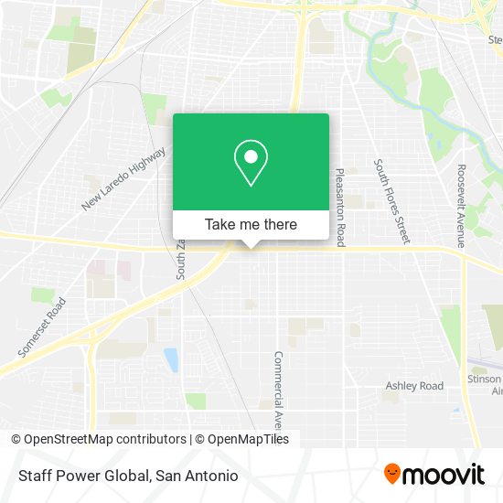 Staff Power Global map