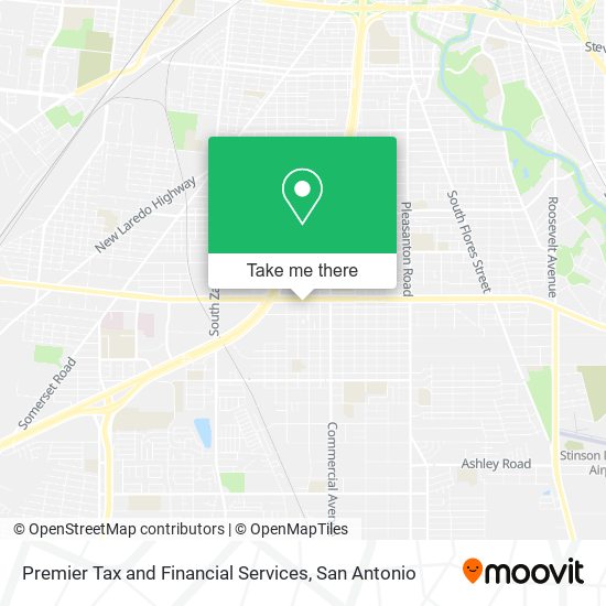 Premier Tax and Financial Services map