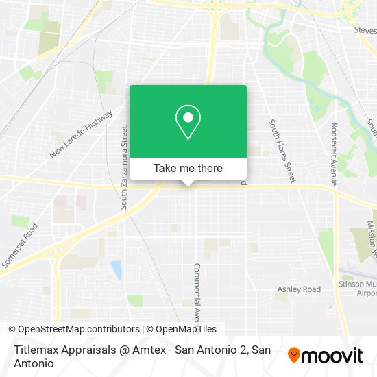 Titlemax Appraisals @ Amtex - San Antonio 2 map