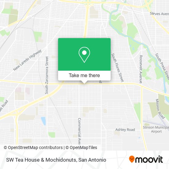 Mapa de SW Tea House & Mochidonuts