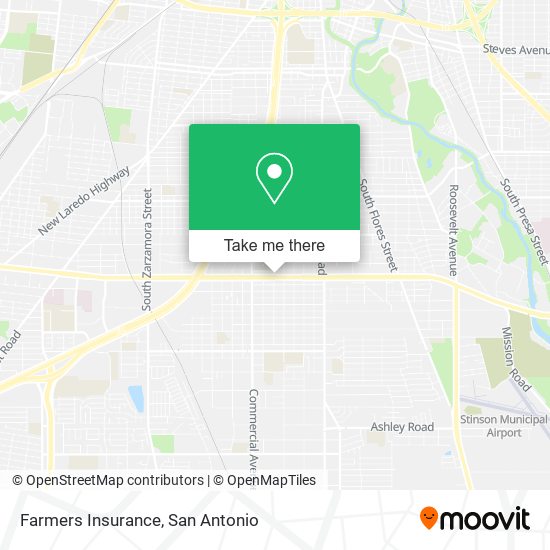 Farmers Insurance map