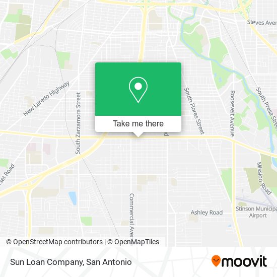 Sun Loan Company map