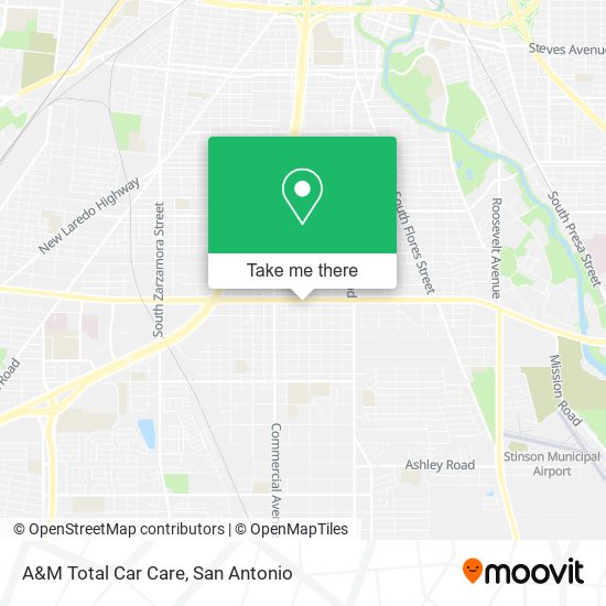 Mapa de A&M Total Car Care