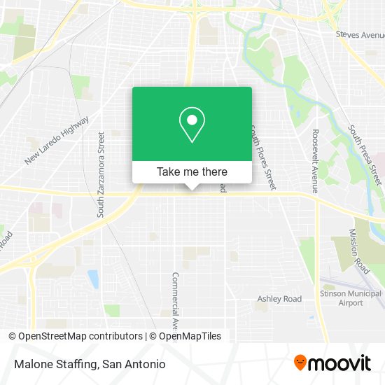 Malone Staffing map