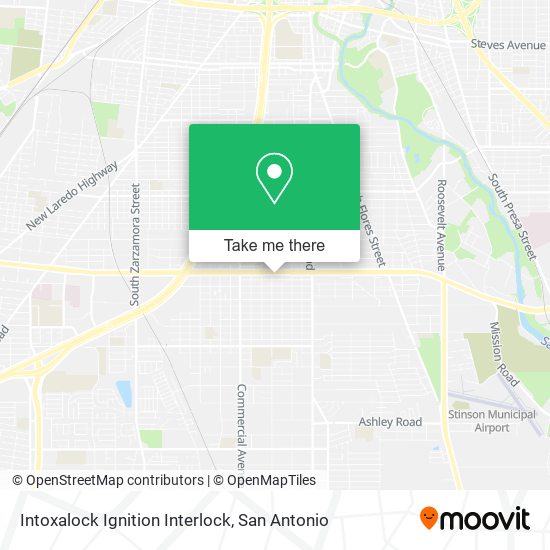 Mapa de Intoxalock Ignition Interlock