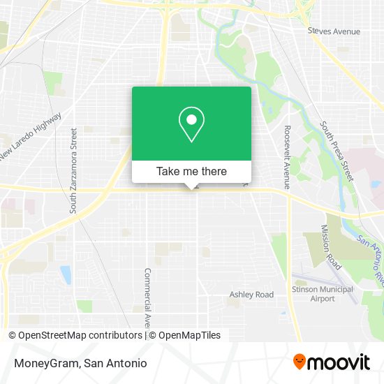 MoneyGram map