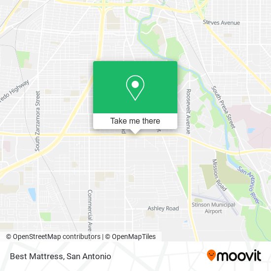 Best Mattress map