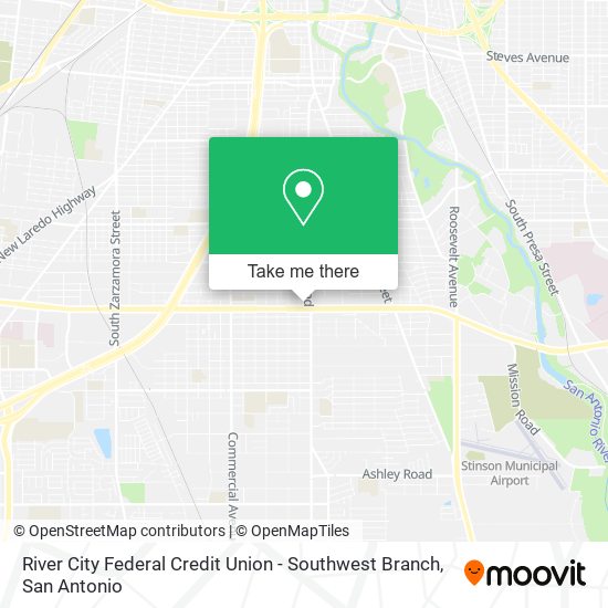 River City Federal Credit Union - Southwest Branch map