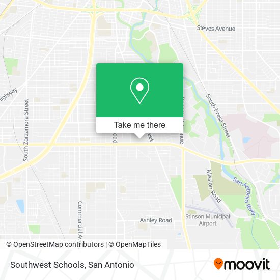 Mapa de Southwest Schools