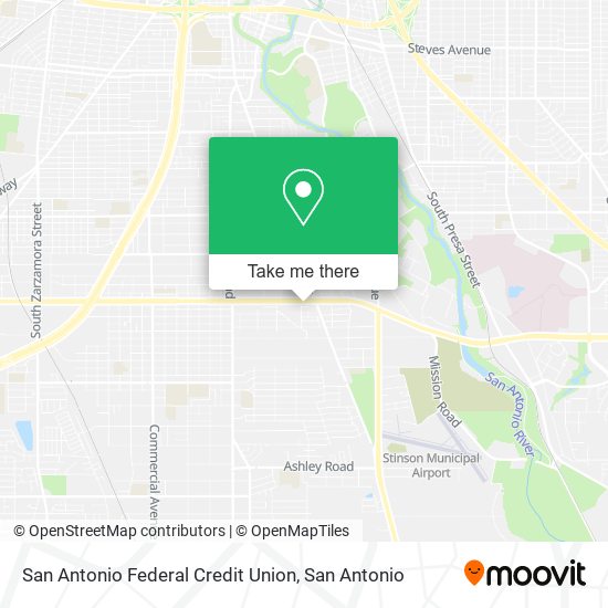 San Antonio Federal Credit Union map