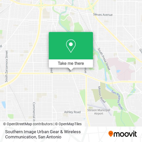 Southern Image Urban Gear & Wireless Communication map