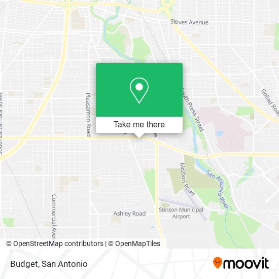 Mapa de Budget