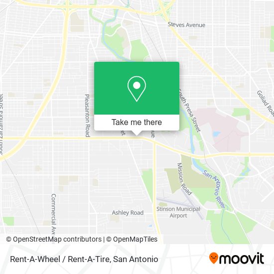 Rent-A-Wheel / Rent-A-Tire map