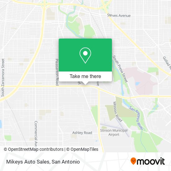 Mikeys Auto Sales map