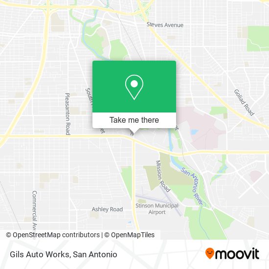 Gils Auto Works map