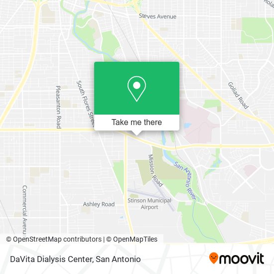 DaVita Dialysis Center map