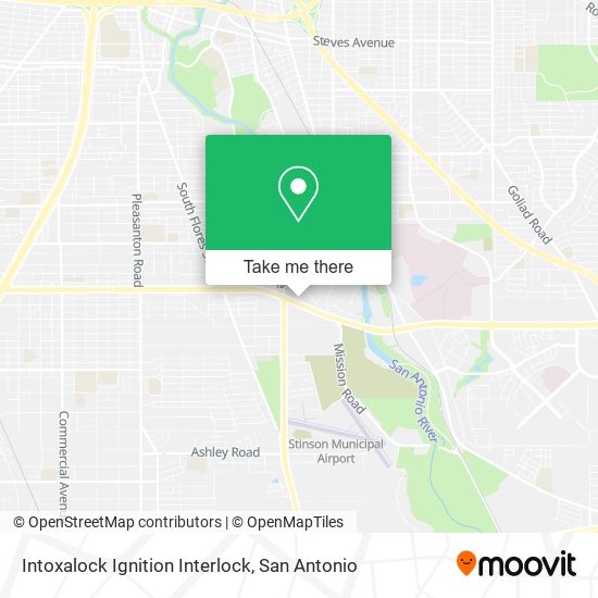 Mapa de Intoxalock Ignition Interlock