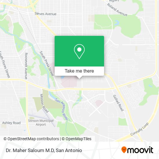 Mapa de Dr. Maher Saloum M.D