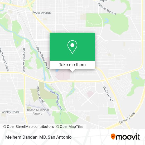 Mapa de Melhem Dandan, MD