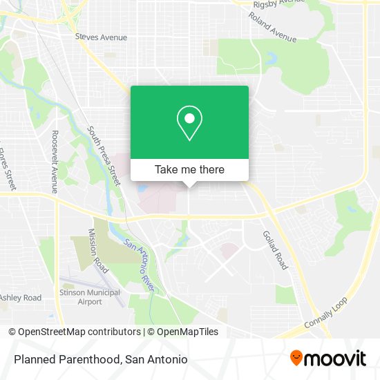 Mapa de Planned Parenthood