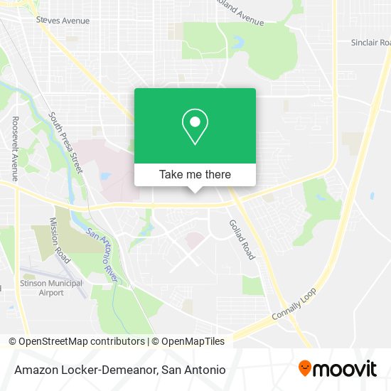 Amazon Locker-Demeanor map