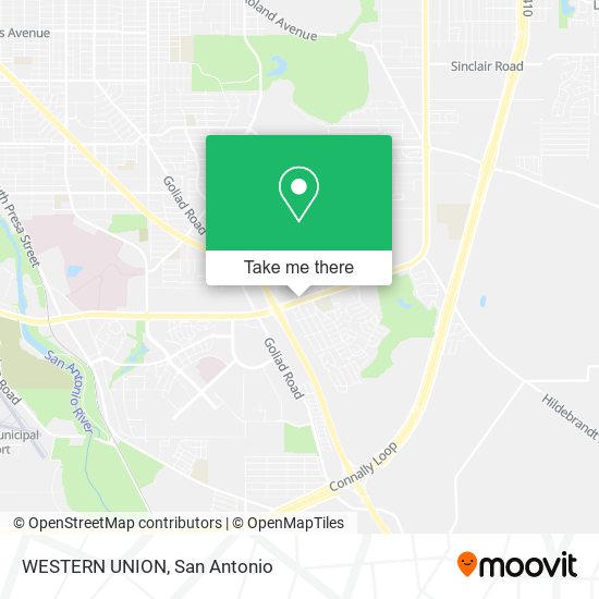 Mapa de WESTERN UNION